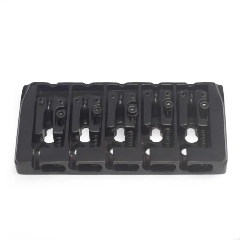 5 String Bass Bridge Assembly, 5 Strings Bass Bridge for 5 Strings Electric Bass 