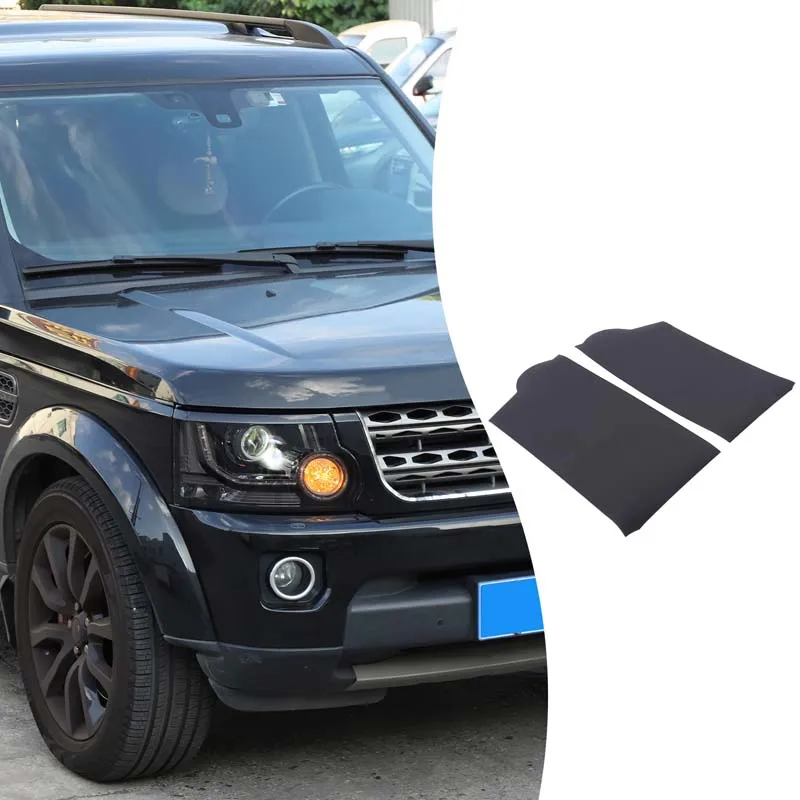

2piece set TPU black For Land Rover Discovery 4 LR4 2010-2016 car headlight film sticker car exterior modification accessories