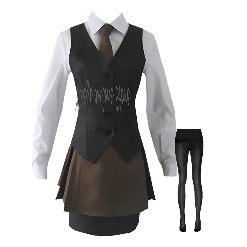 

customized-Cosplay Kirishima Touka restaurant work clothes Costume Adult uniform Outfits Halloween Party Costume