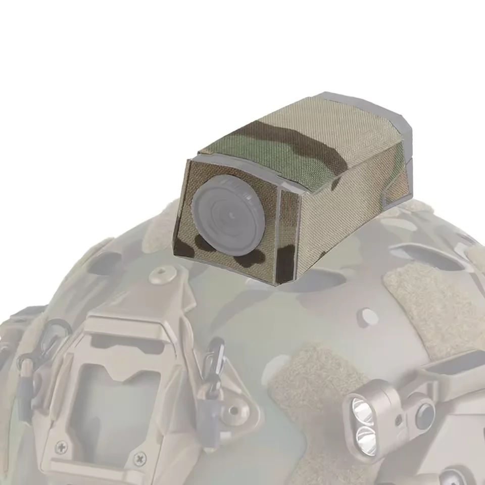 AliExpress WoSporT Tactical Camera Model Camouflage Magic Patch Outdoor Cycling CS Game Helmet Camera Wrap MAGIC TAPE Fast Helmet Hunting Accessory