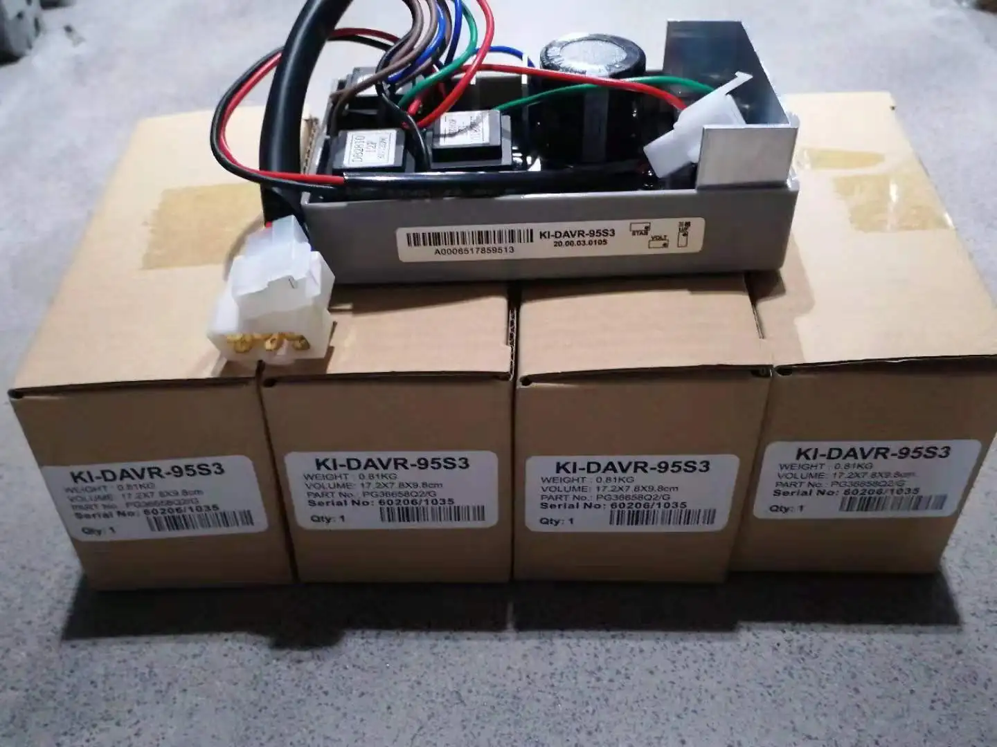 AVR KI-DAVR-150S3 KI-DAVR-95S3 Three phase modules Kipor High quality diesel engine alternator parts