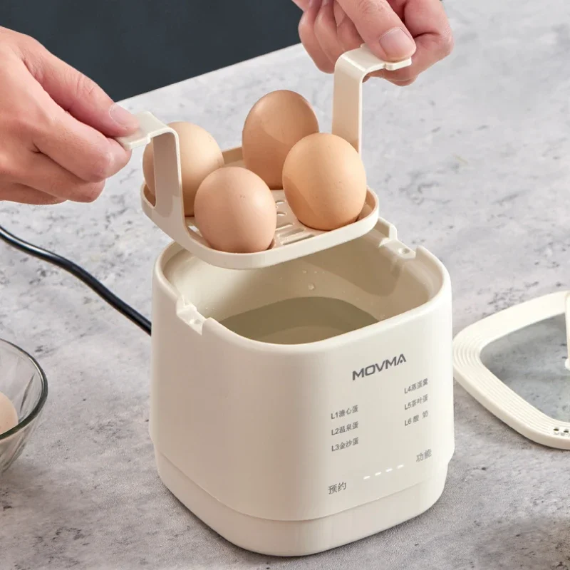 طباخ البيض الصغير الجديد فشل الطاقة التلقائي عنبر الإفطار البيض الطبخ قطعة أثرية متعددة الوظائف المنزلية البيض باخرة 220 فولت