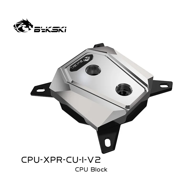 Bykski CPU-XPR-CU-I-V2 Full Metal CPU Water Block for INTEL LGA1150 1151 1155 1156 1200 1700 /2011/2066 Cooled Copper Radiator