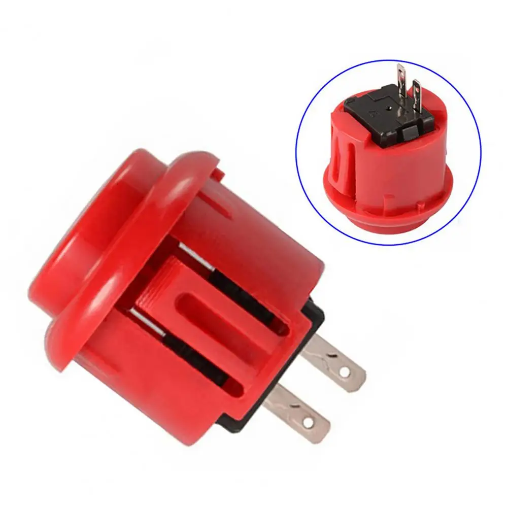 Button  Useful 24mm Arcade Game Button Switch  Self-reset Push Button Switch