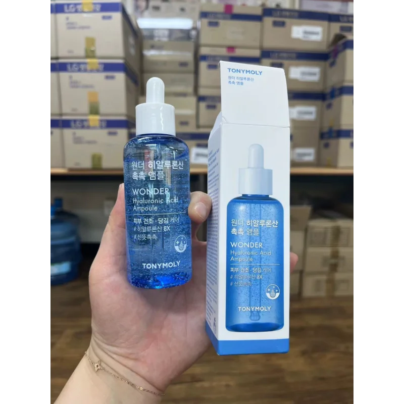 TONYMOLY Wonder Hyaluronic Acid Ampoule 100ml Moisturizing Nourishing Hydrating Soothing Repairing Korea Skin Care Products