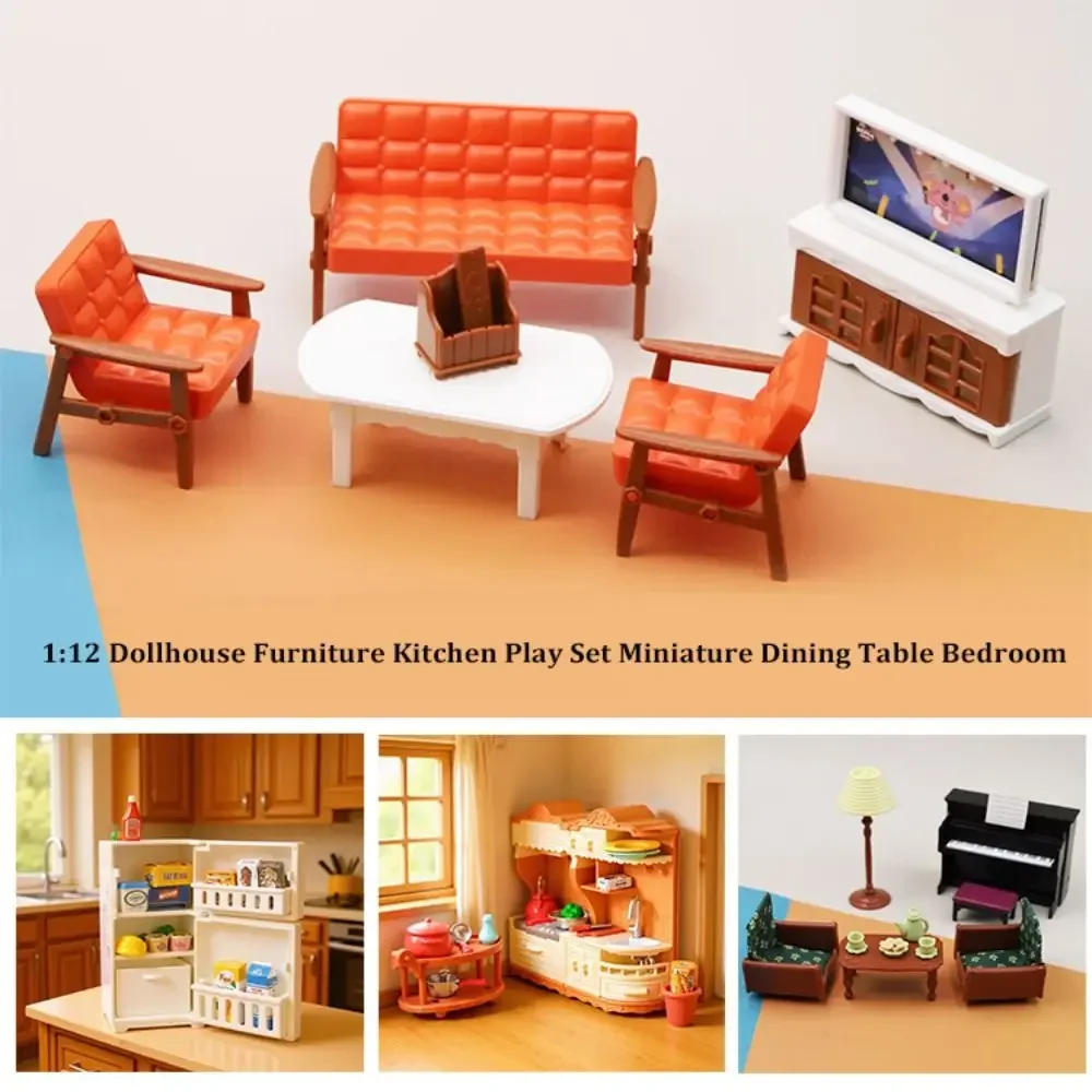 高品質ミニドールハウス家具プラスチック製多様なスタイルキッチンおもちゃごっこ遊びアクセサリーおもちゃ