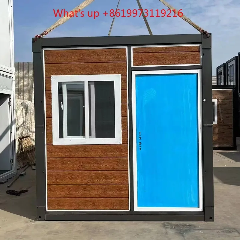 2026 Wholesale 40ft Customized Sandwich Panel Foldable Breathable Container House Frame Portable Prefab Living Office Fast Insta