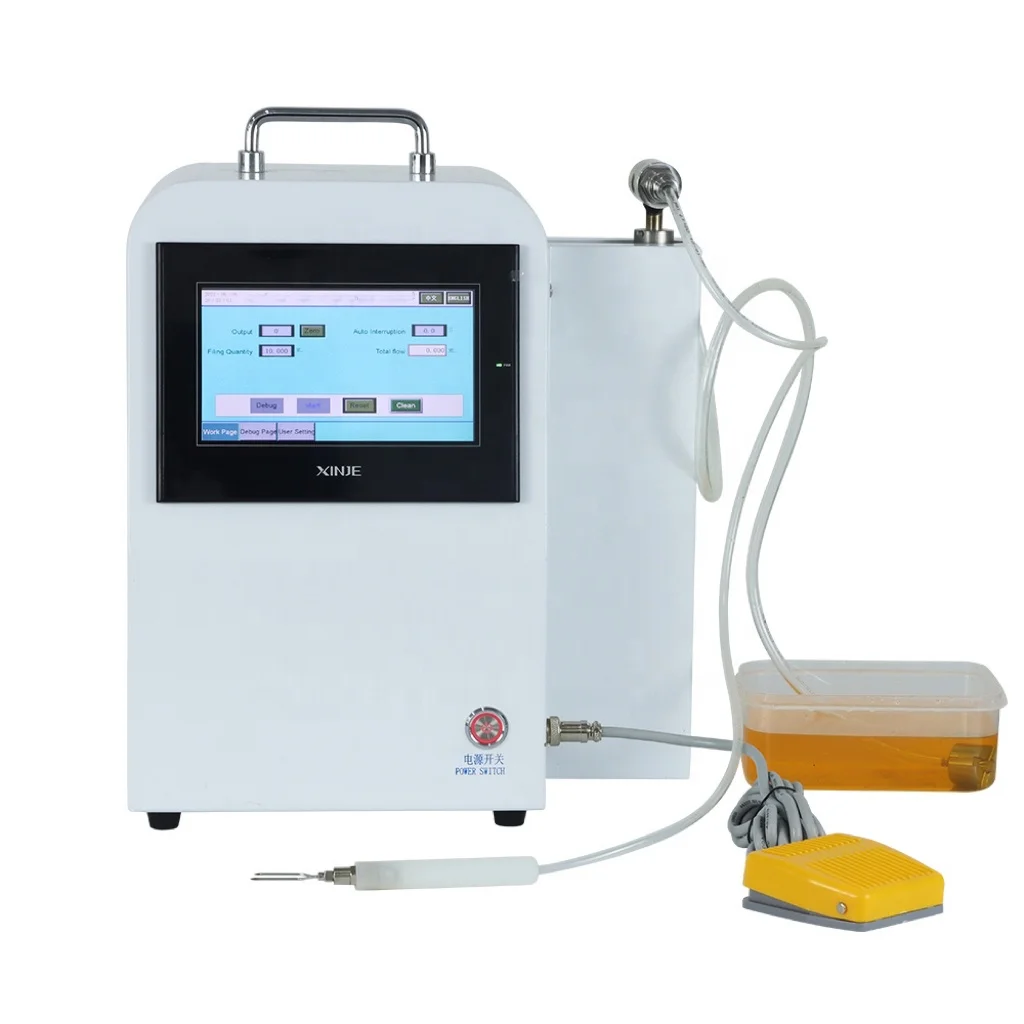 

Small Pneumatic Single Head High Precision Easy Operation 1ml-20ml Liquid Filling Machine Engine For Chemical Use Paper