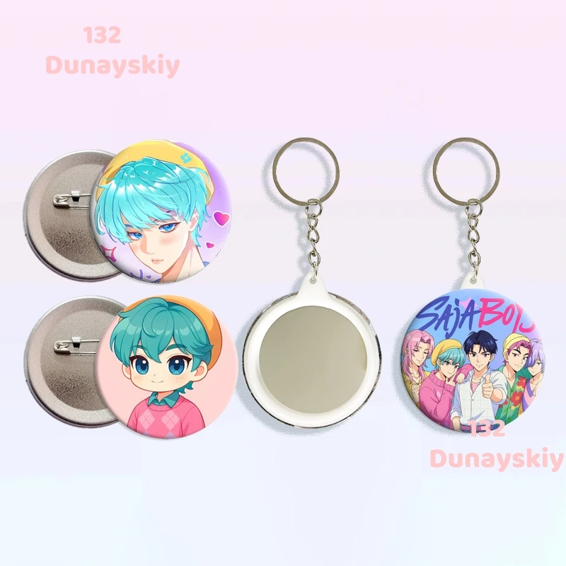 Rumi Mira Zoey Sajaboys bebé misterioso Zoey Jinu mochila bonita de doble cara para Cosplay accesorios colgantes HUNTRIX KPop cazadores de demonios