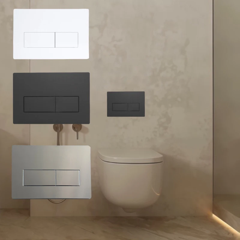 

Dual-Flush Actuator Plate for Concealed Cisterns UP300 / UP320 / UP720 Compatible with Geberit Sigma01/20/20 easy to install