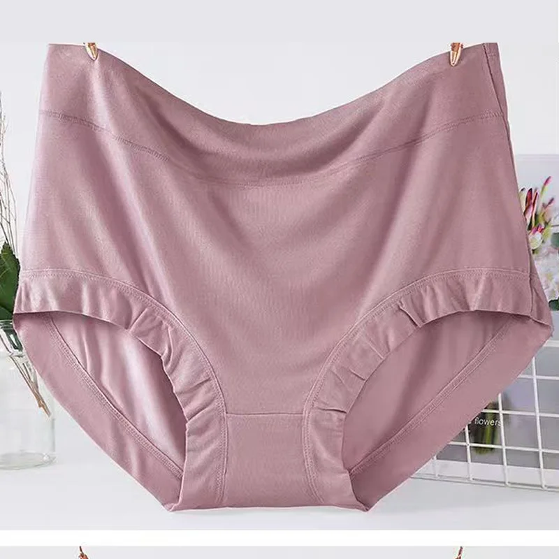 1 قطعة سراويل النساء عالية الخصر سيدة مشروط سلس الملابس الداخلية تنفس السروال حجم كبير اللباس الداخلي الإناث ملخصات مريحة #6