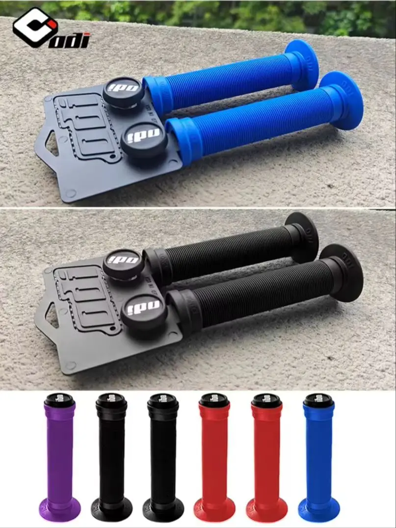 AliExpress NONE ODI MTB Bicycle Handlebar Grips Soft Silicone Handle Cover Downhill BMX Street Climbing Bike Balance Bike Extreme Cycling Grip