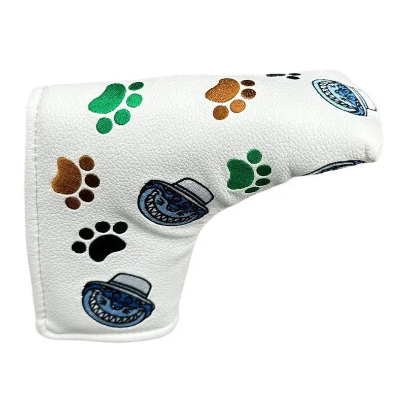 

Cool Putter Covers Cat Paw Mallet Headcover Magnetic Closure Protective Synthetic Leather Putter Head Covers Gift Father's Day