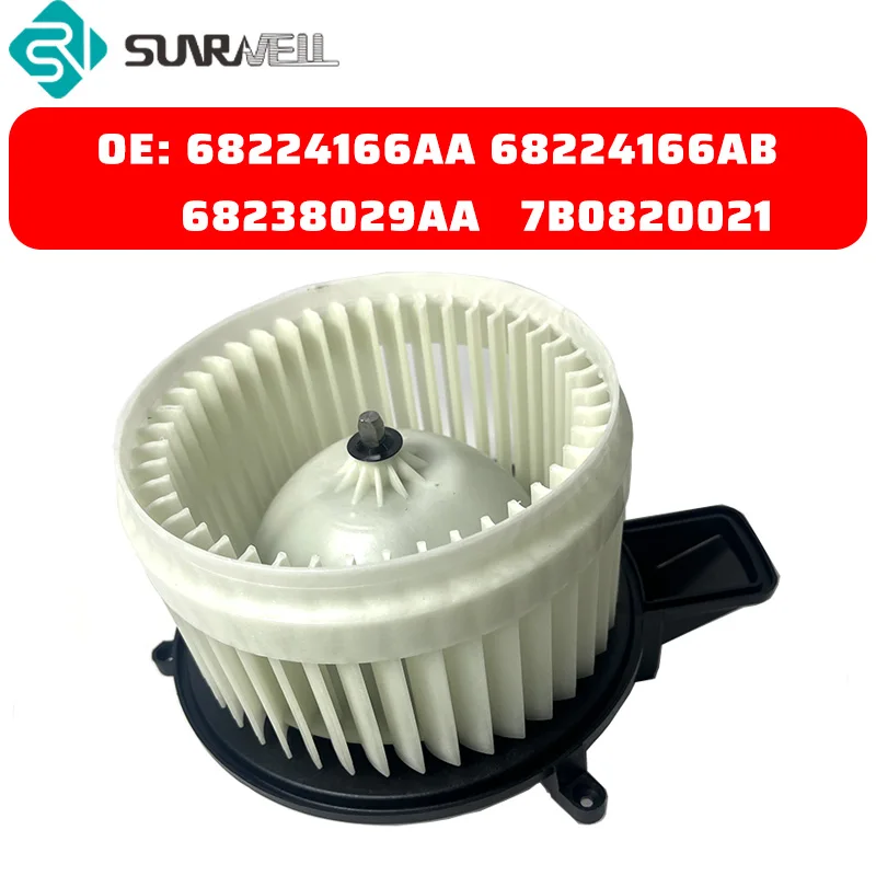 Ventilatore del motore del ventilatore dell\'aria condizionata 68224166AA 68224166AB 68238029AA 7 b0820021 per Chrysler Dodge Jeep Volkswagen Routan