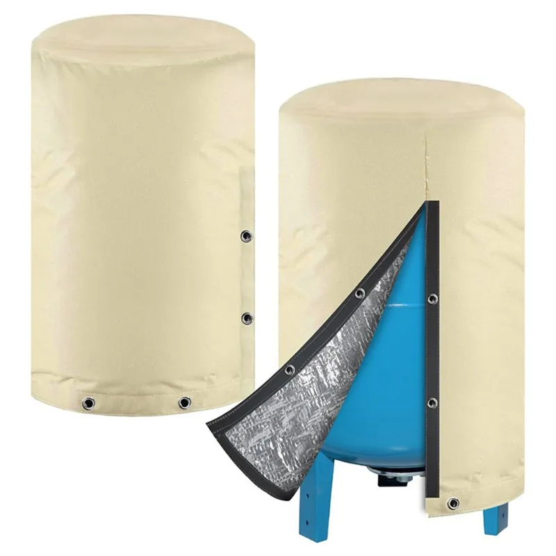 

A25I-Antifreeze For Yard Outdoor 24" X 34" Round Well Pressure Tank Cover, Insulated Water Tank Cover, Well Pump Cover