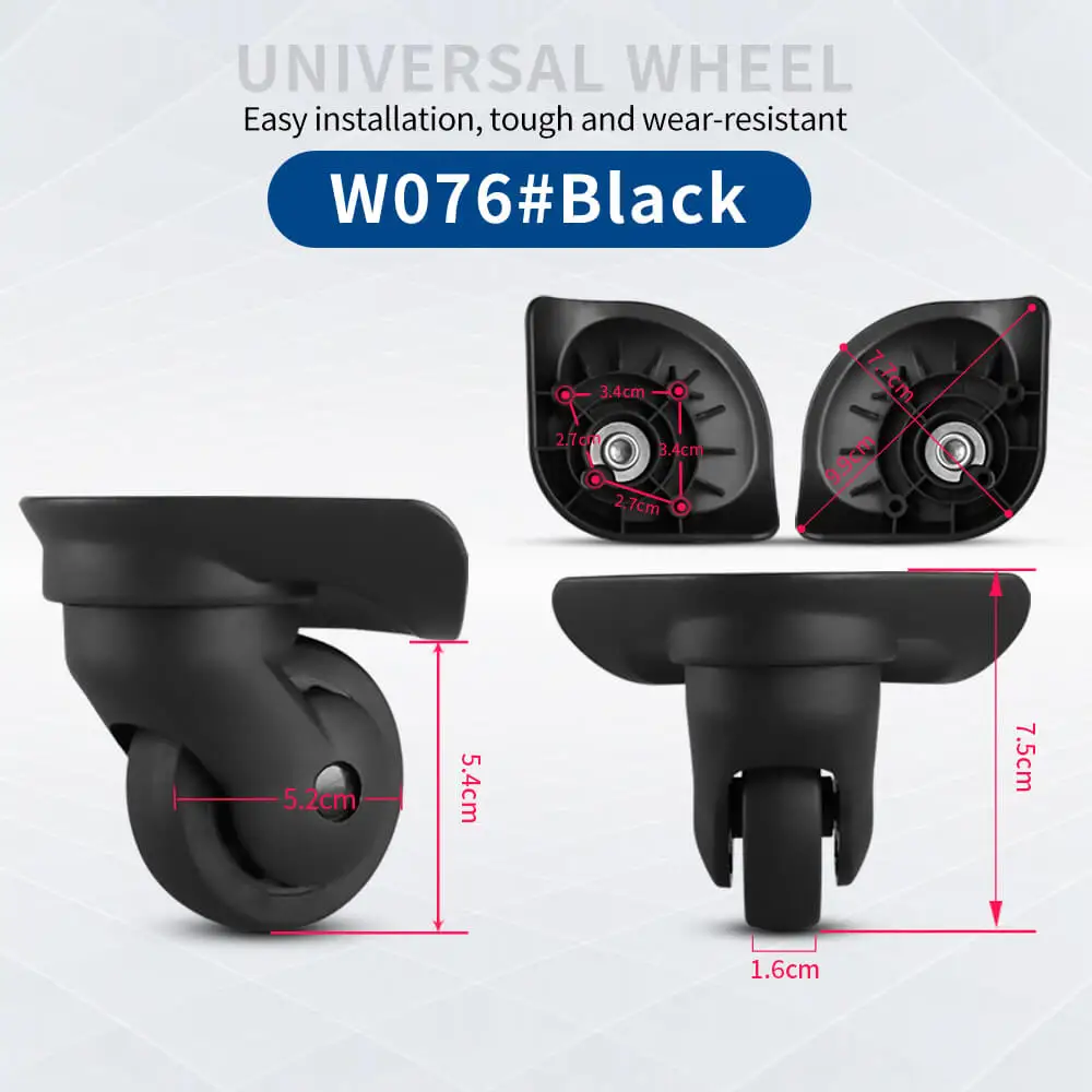 Hongsheng Koffer Universalrad Trolley-Rad Zubehör Passwort-Reisekoffer Geräuschlose Universalräder zur Reparatur und zum Austausch – Detail 20