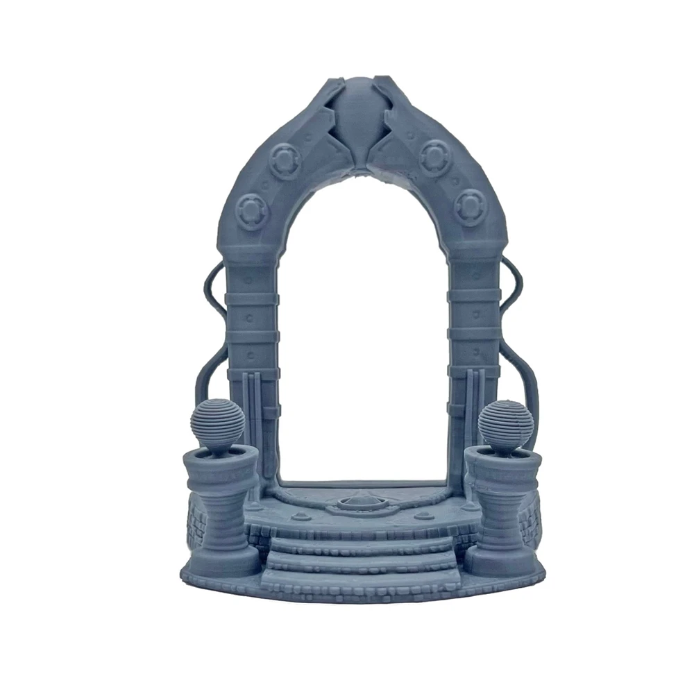 Oude Portal Miniatuur Terrein voor Tafelblad Gaming/D&D/RPG Terrein Landschap Gesneden Steenportaal