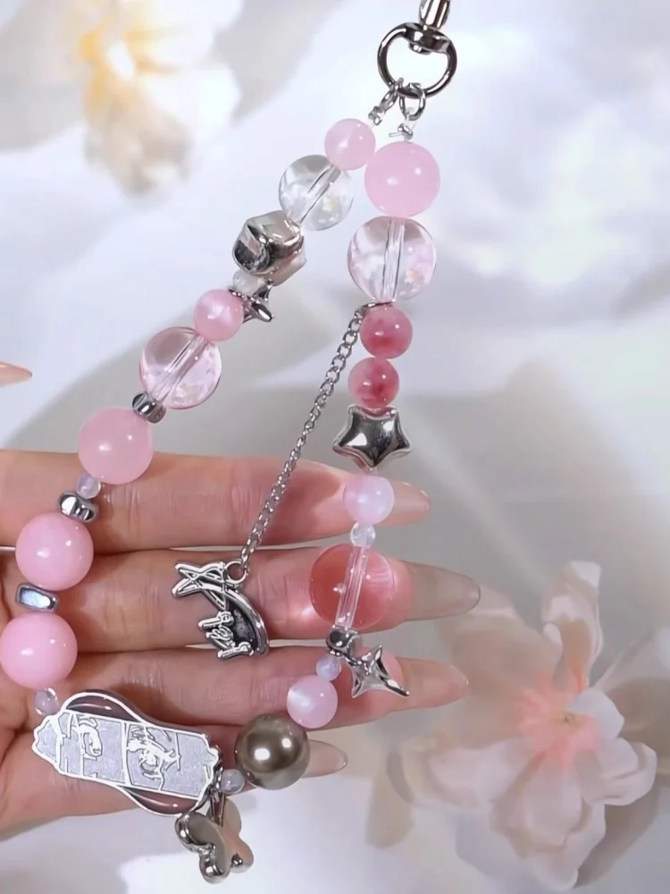 Bracelet de la série Alien Stage Crystal Rabbit, boîte mystère, pendentif, artisanat exquis, accessoire d'anime, décoration, cadeau parfait