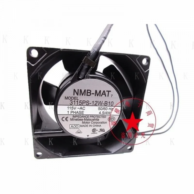 

C for NMB 3115PS-12W-B10 8038 AC115V 4.5/4W 8CM AC Cooling Fan