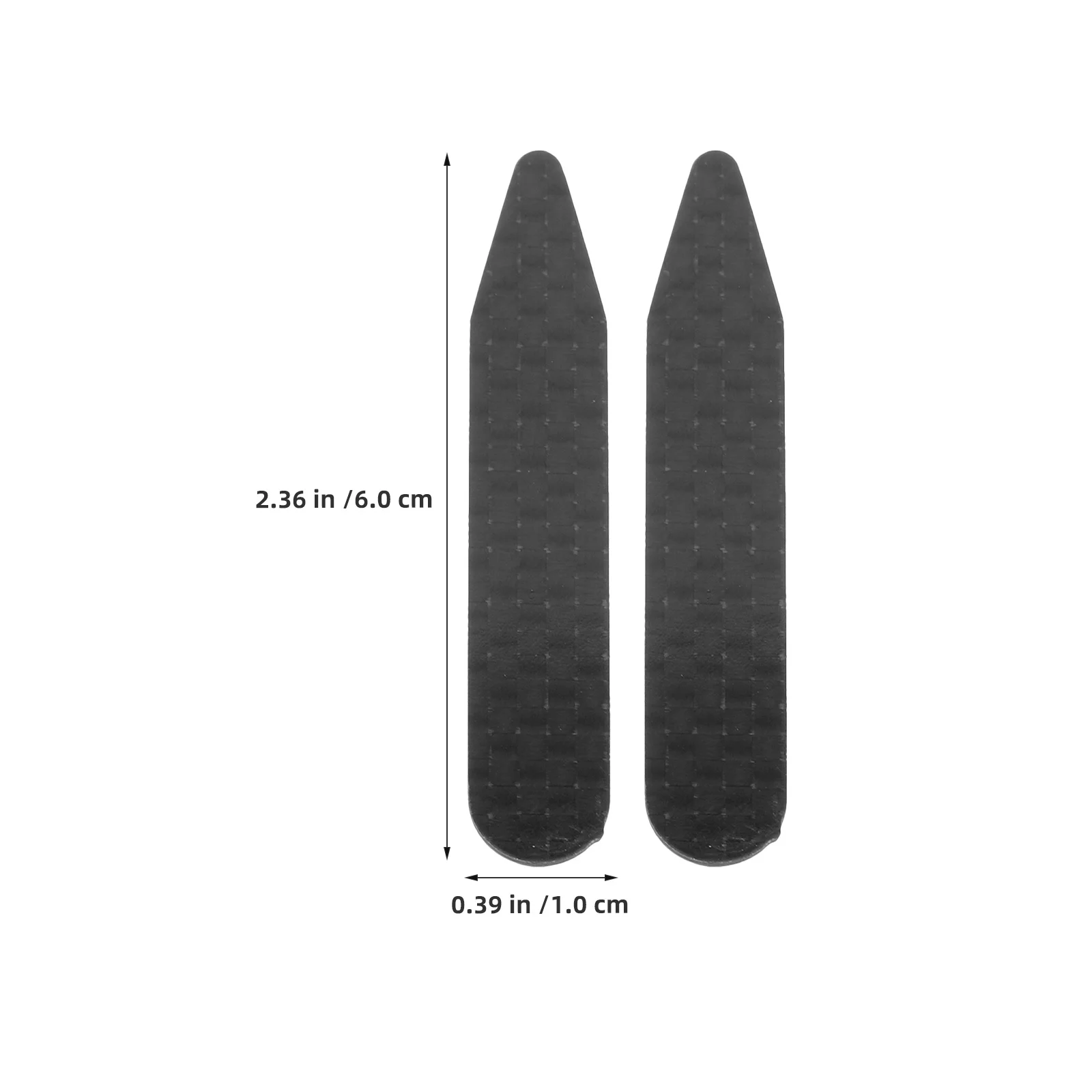 Penyangga Kerah Serat Karbon untuk Pria, Penahan Kerah Kemeja Anti Rusak, Penopang Kerah Runcing untuk Gaun Bisnis Pernikahan