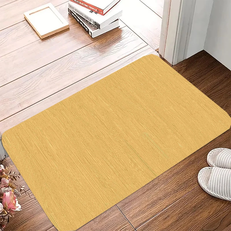 Wooden texture pattern Floor Mat Entrance Door Mat Living Room Kitchen Anti-wrinkle Non-Slip Carpet Bathroom Doormat Home Decor