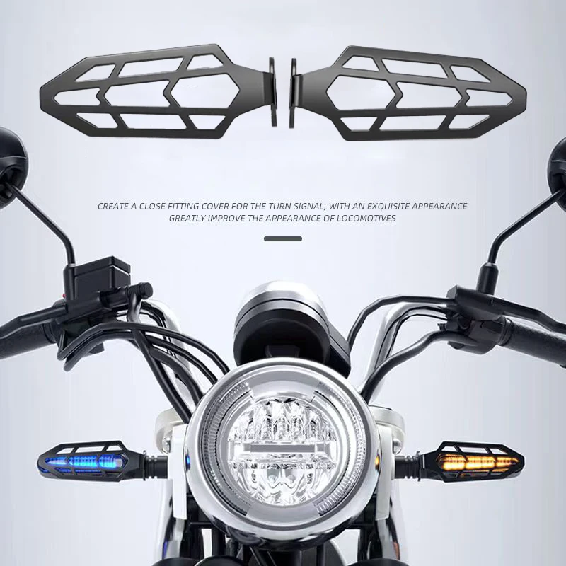 Couvercle universel de Protection des clignotants de moto CNC, pour Honda ADV150/160/350, Protection contre les rayures, accessoire de Protection du véhicule