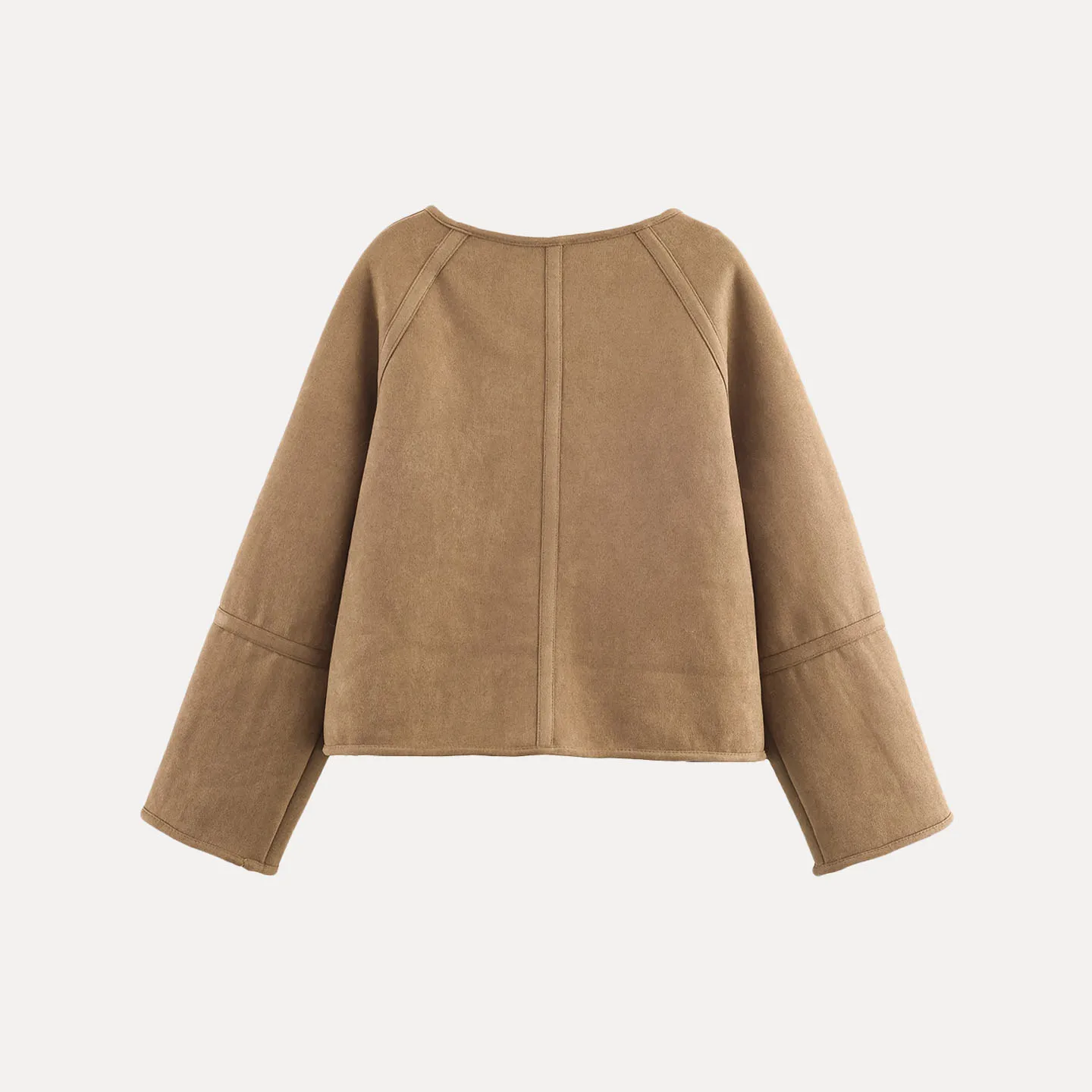 Dames ort los bont leer Jaet 2025, herfst nieuwe Sle Z merk Europese Sle lange Sve knoopsluiting jas