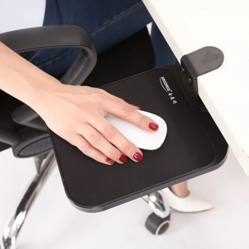 Jincomso Rotatable 360 Degree Fixed Mouse Pad, Mouse Tray Accessory, Wrist Guard Mouse Pad, Computer Hand Stretcher-N38R