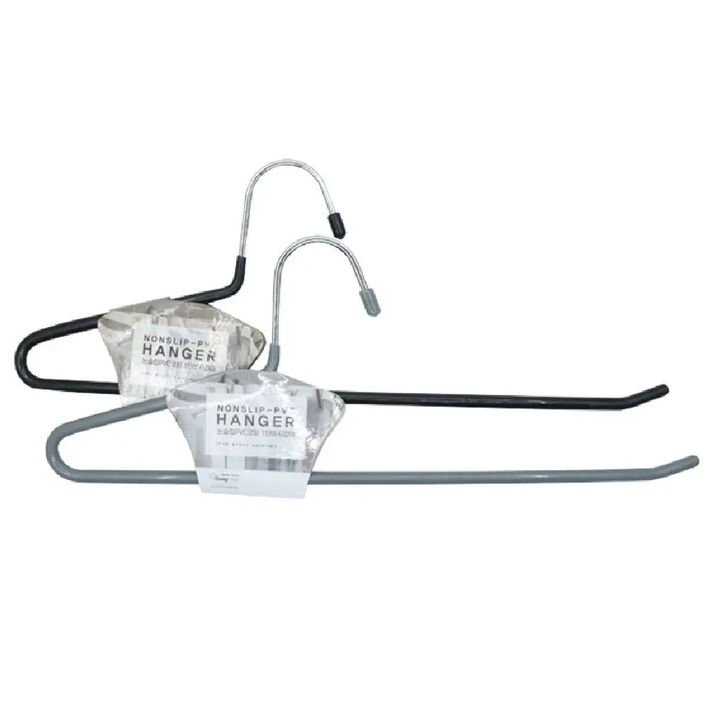 Young Star non-slip PVC coated 1-layer pants hanger _ 7505