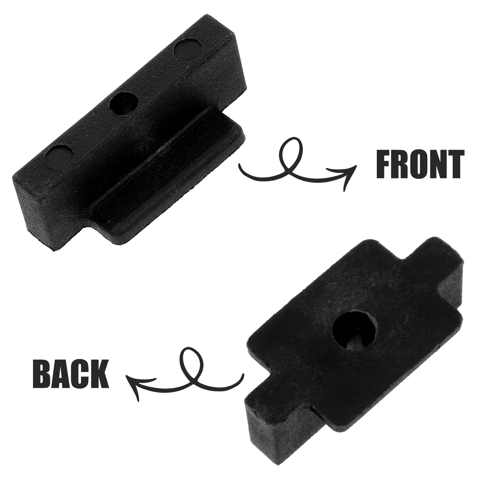 1 jeu de Clips de fixation de pont cachés pour planches composites, finition esthétique sans couture, fixations résistantes à la Corrosion, idéales pour l'extérieur