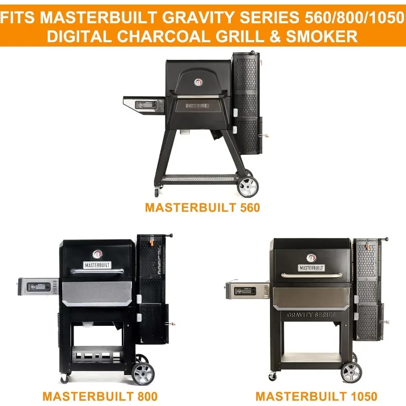 Kit de grelha para churrasco, para masterbuilt gravidade mb20091220, masterbuilt gravity series 560 1050 800, acessórios para fumantes