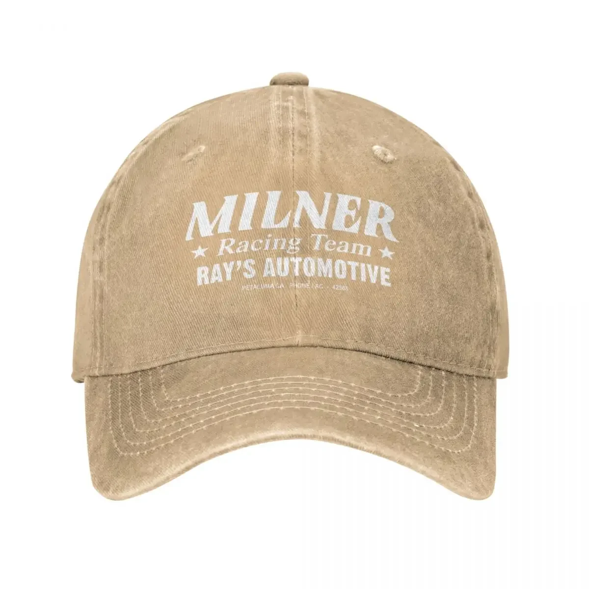 Milner Raceteam Baseball Cap Luxe Hoed Zonnehoed Dames Heren