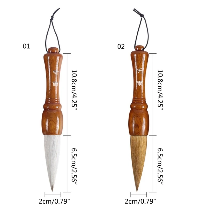 Chồn Bàn Chải Tóc Hình Phễu Tranh Bàn Chải Thư Pháp Truyền Thống Trung Quốc Bàn Chải Lễ Hội Câu Đối Viết Tiếp Liệu
