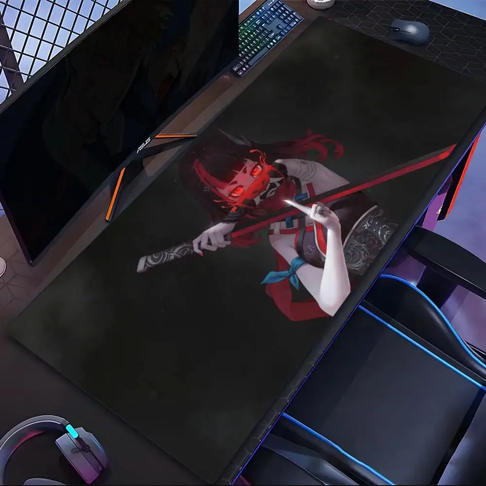 

Anime Yuki Aim Mouse Pad Tablet mouse Pad Laptop xl desktop mouse mat cute HD printing Gaming keyboard pad csgo Player 90x40