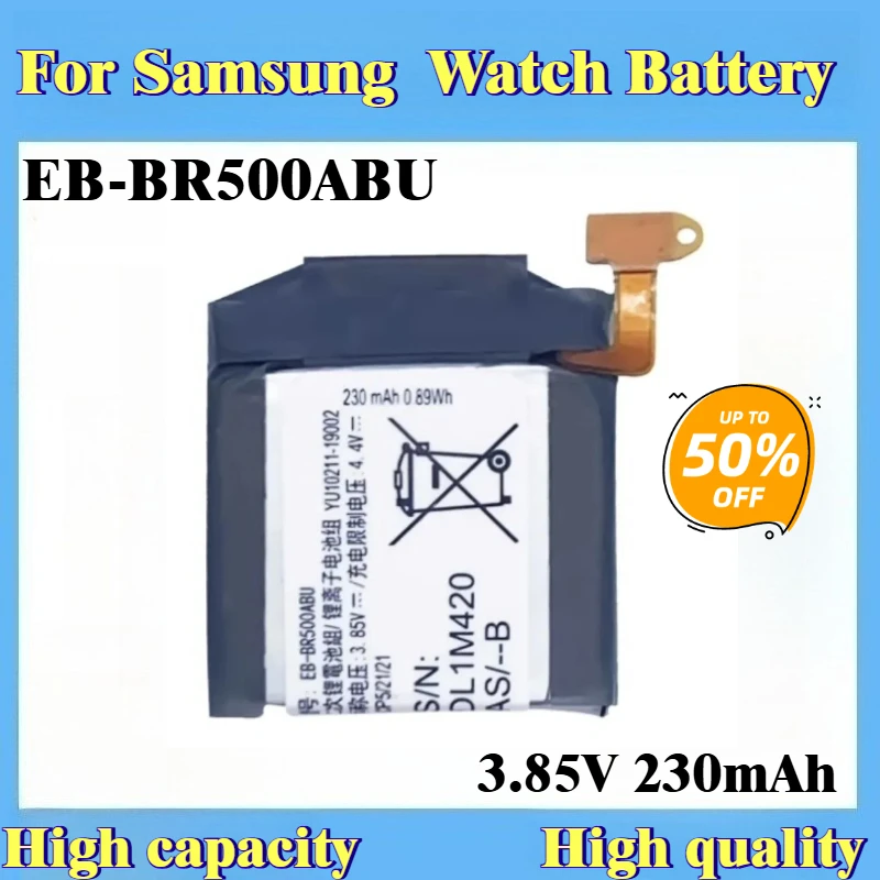 

EB-BR500ABU Battery 3.85V 236mAh For Samsung Galaxy Watch Active SM-R500 smart watch Brand-New High Quality