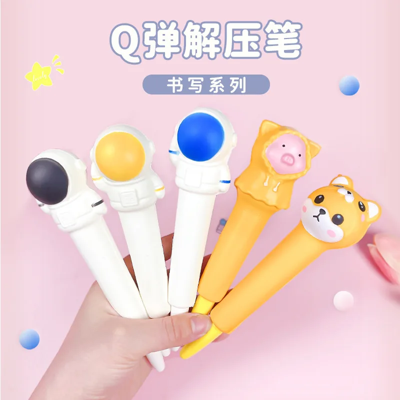 

Creative Decompression Gel Pen Cute Cartoon Gel Pens For School