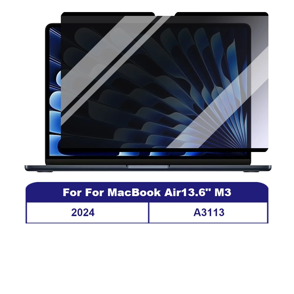 LanQii Magnetisch Privacyfilter Voor MacBook Pro 13” (2016-2022) En MacBook Air 13” (2018-2021) – Anti-blauw Licht En Afneembaar