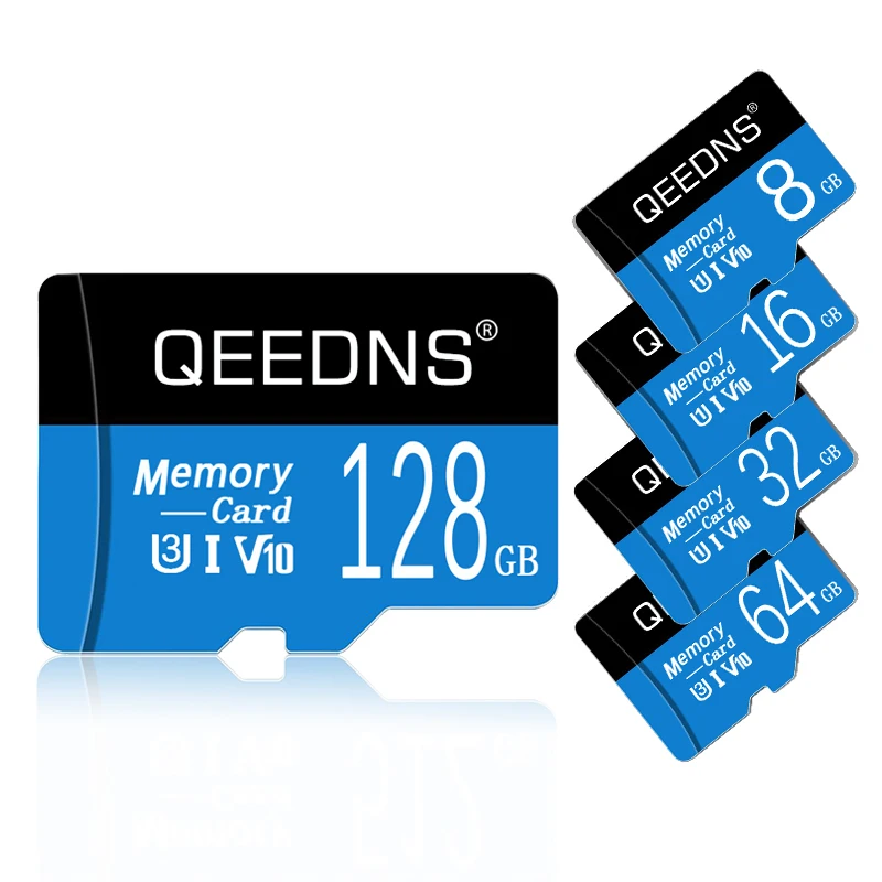 Memory Card 128GB 256GB 512GB U3 Micro TF/ SD Card class10 64G 32GB 16GB 8GB with adapter High Speed Mini SD Card for Smartphone