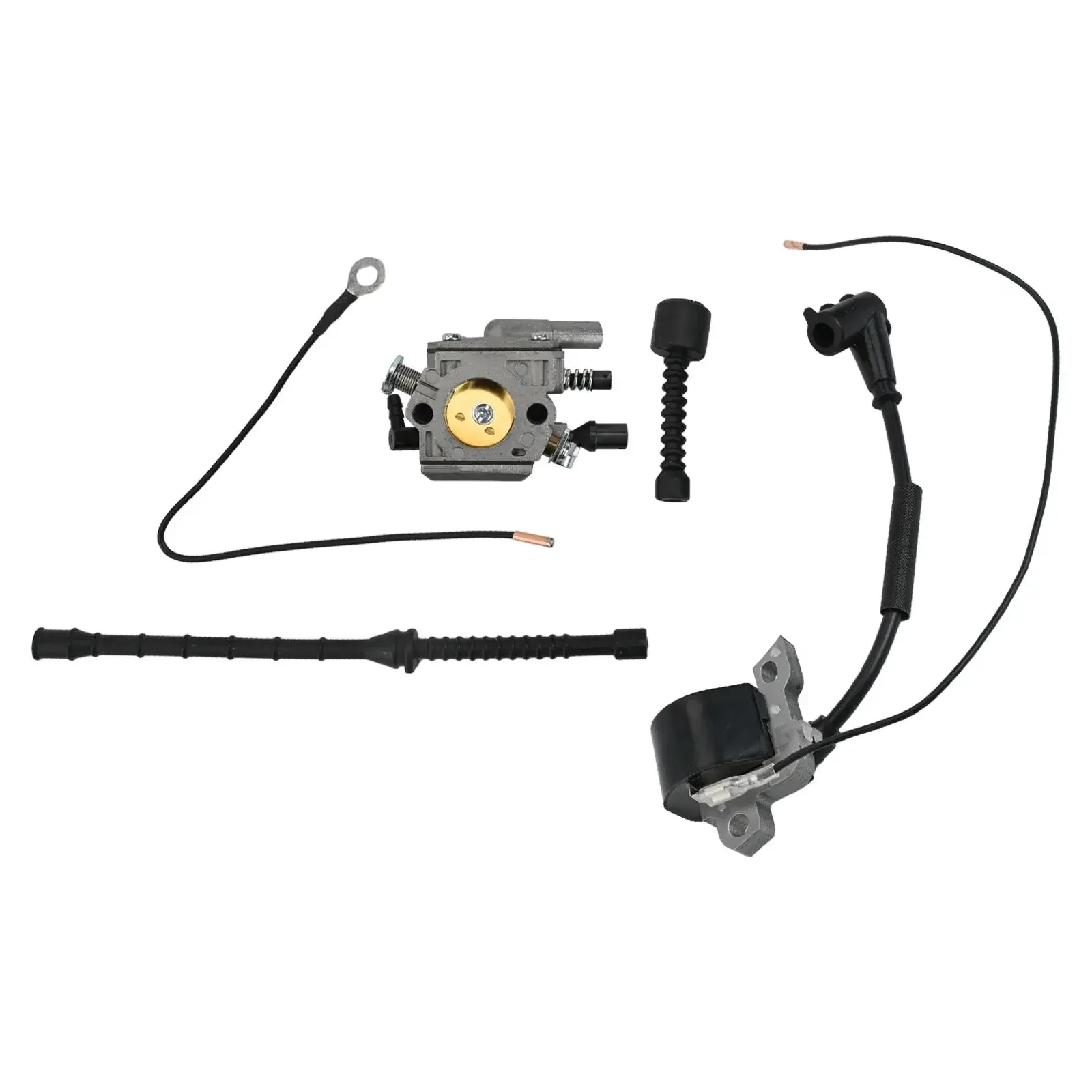 Comprehensive Replacement Parts Kit Carburetor and Ignition Coil Set for Chainsaws 038 Series with Essential Components
