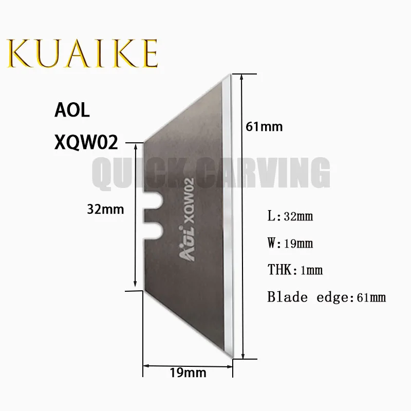10 pz AOL Z016a Z116a Z026a Z126a Z030a Z035a Z045a Z145a Z135a ZS026b ZS126b ZP030b lama di taglio a vibrazione oscillante in metallo duro