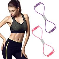 Yoga Resistance Bands Elastic Band Sports Exercise Puller 8-shaped Chest Expander For Body Building Home Gym Fitness Equipm B6n7