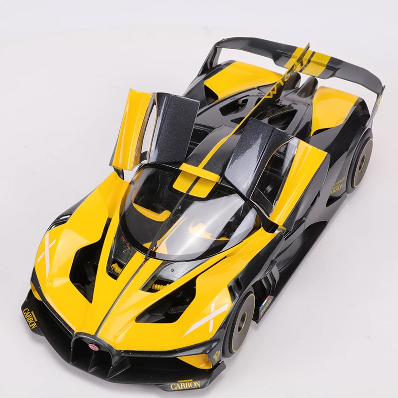 Bburago 1:18 Bugatti Bolide Supercar Static Simulation Die Cast Vehicles Collectible Model Car Toys