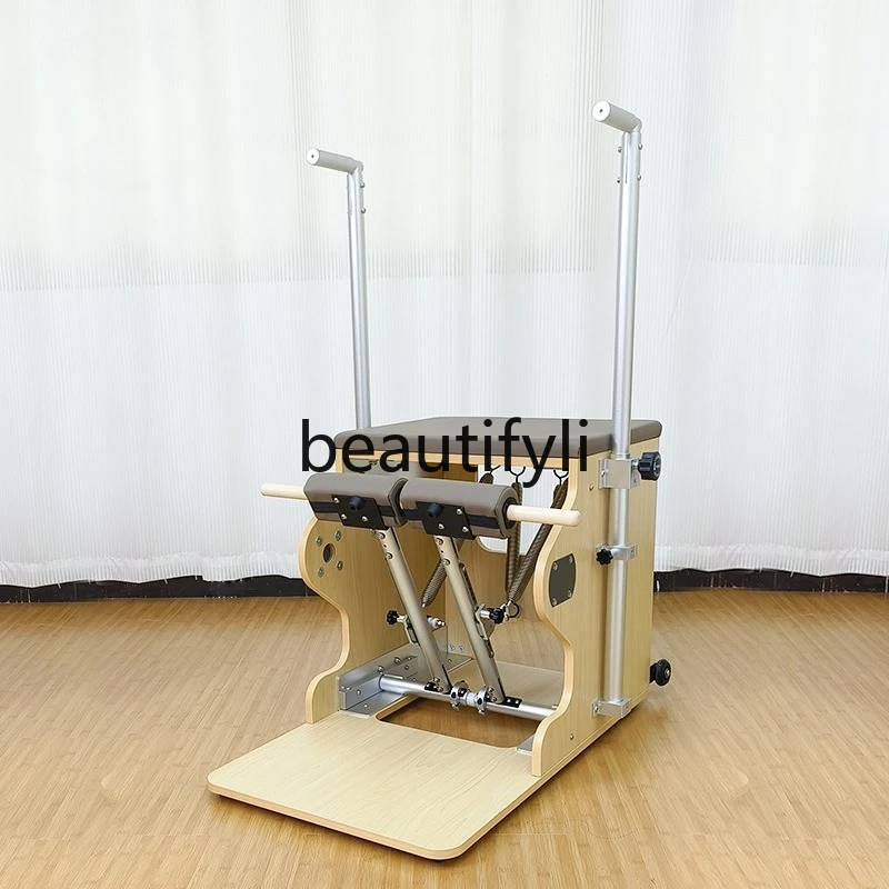 

Pilates Equipment Maple Stable Step Chair Posture Correction Fat Reduction Shaping Stretching Training Chair
