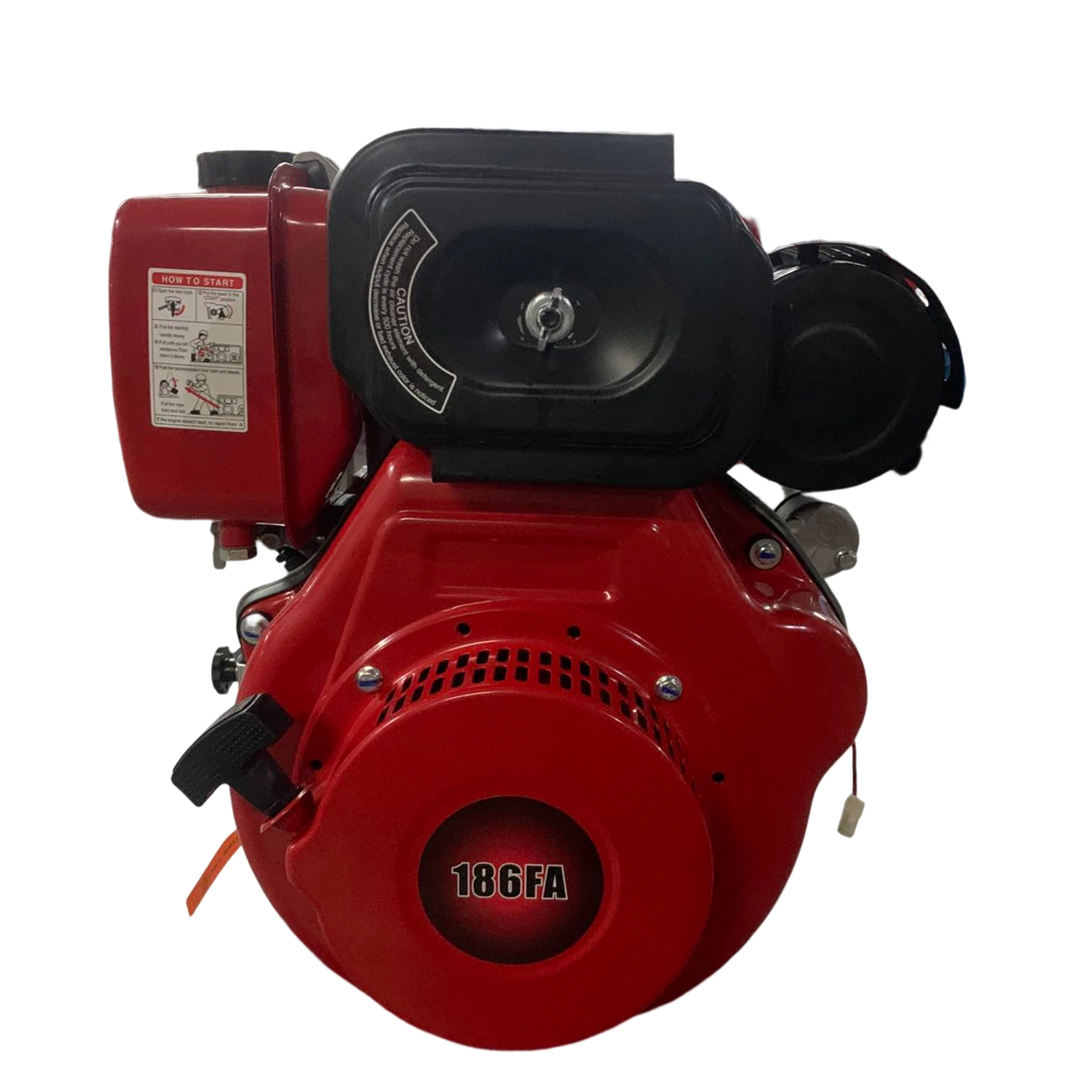 محرك مبرد بالهواء عمودي رباعي الأشواط 186FA/E