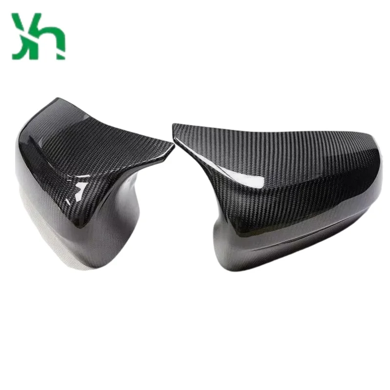 สติกเกอร์ครอบกระจกมองข้างคาร์บอนไฟเบอร์แท้ ดีไซน์สปอร์ต สำหรับ BMW ผลิตในจีน สำหรับรถยนต์พวงมาลัยขวา