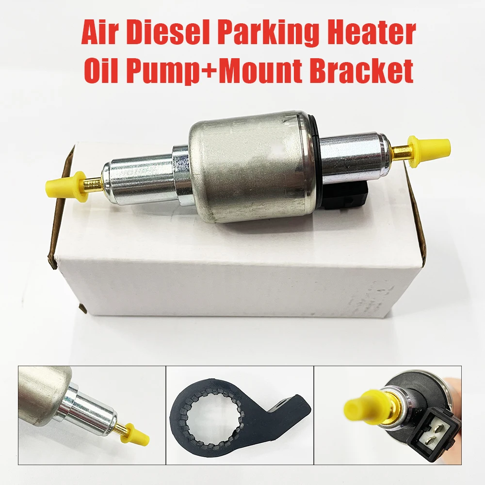 

Universal Car Air Diesel Parking Oil Fuel Pump with Bracket Holder for Eberspacher Heater for Truck Long Life Easy To Install
