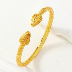 Wedding Bride Light Luxury Flower Bud Snake Scale Opening Women's Bracelet, the Best Gift for Mother and Girlfriend