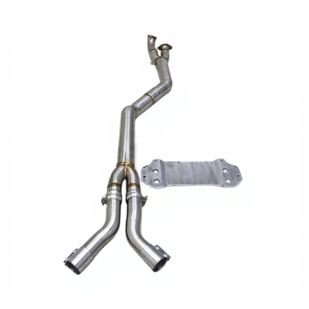 304 Stainless Steel Inner Tube For BMW M2 G87 3.0T 2023 Racing Exhaust Pipes Car Exhaust System 3.5-inch Pipes