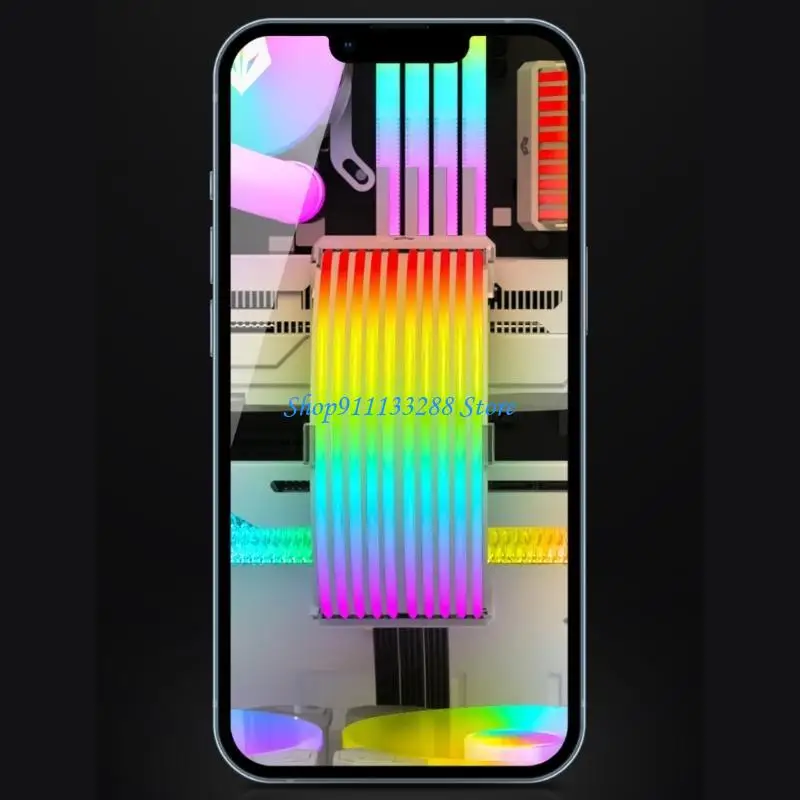 

G88D ARGB Syncing Cable GPU Power Cable Multiple Lighting Mode For PC Enthusiasts