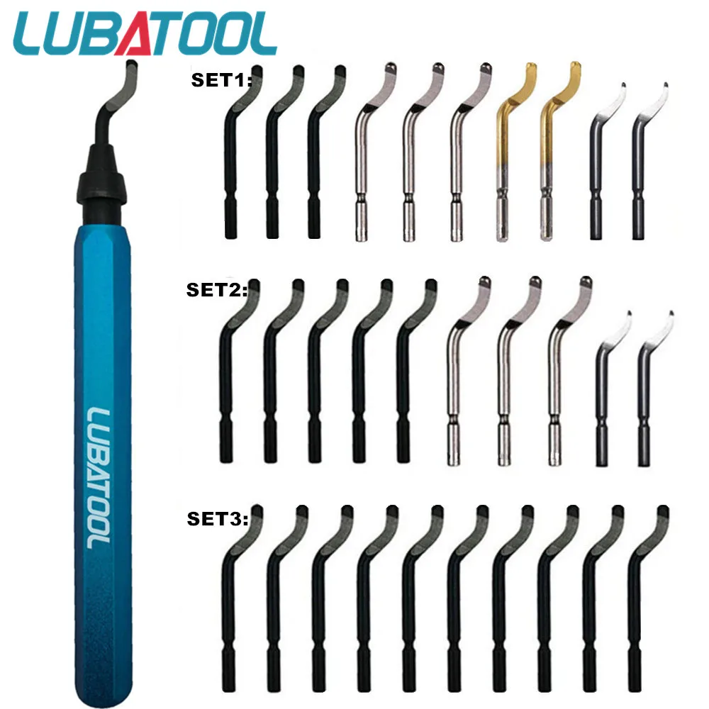 

Набор для удаления заусенцев: нож-резак, скребок, инструмент для снятия заусенцев, лезвие из быстрорежущей стали, удалитель заусенцев, резьбонарезной инструмент для труб, для металла, смолы, пластика, дерева, 3D DIY